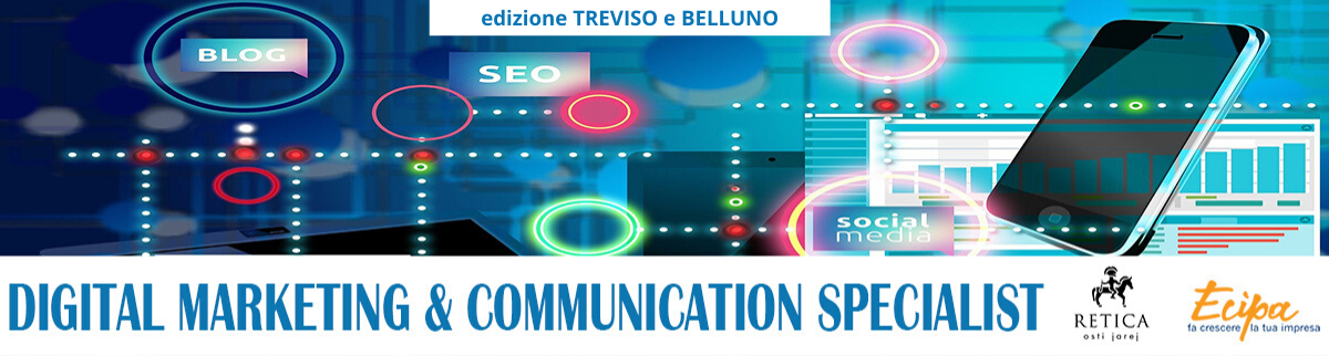 FORMAZIONE GRATUITA E STAGE RETRIBUITO PER DIGITAL MARKETING & COMMUNICATION SPECIALIS (UNDER 30)