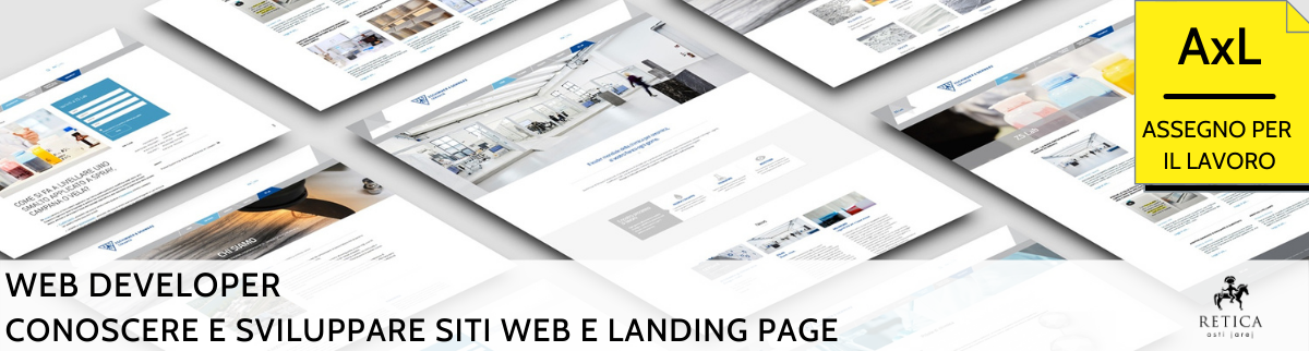 WEB DEVELOPER – CONOSCERE E SVILUPPARE SITI WEB E LANDING PAGE